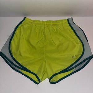 Nike Women's Yellow Running Shorts